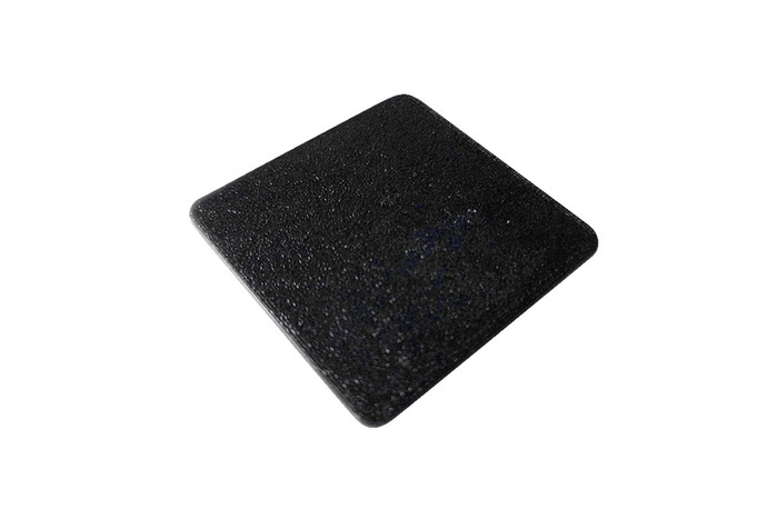 Täcklock t/staketstolpe Svart 50 x 50 mm Steel Design